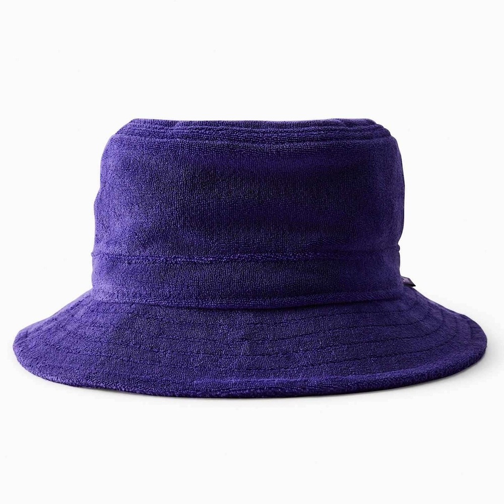 TNA Unisex Towel Terry Cloth Bucket Hat Electric Purple M/L
